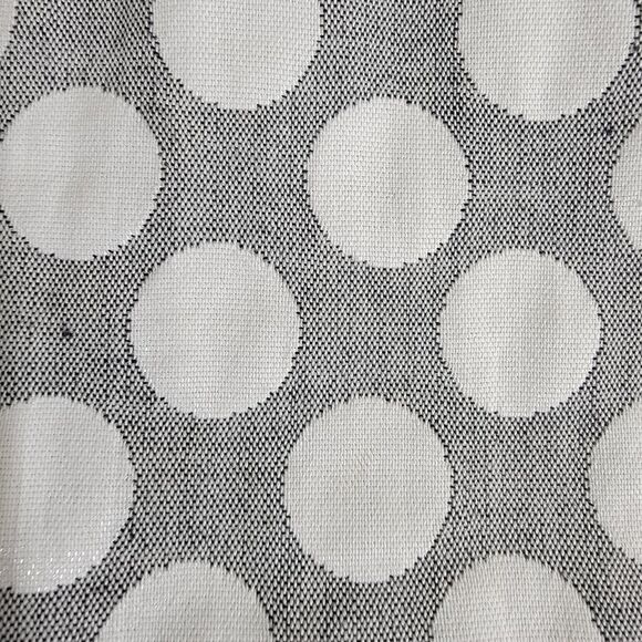 NOR Denmark Architectural Bubble Hem Grey Polka Dot Midi Dress Mod Size M NWOT - Picture 10 of 16